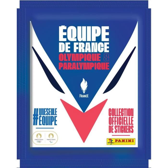 Album de stickers + pochettes - PANINI - JO 2024 Equipe de France