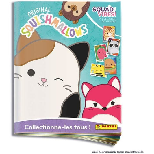 Album - PANINI - Squishmallows - 188 stickers et 40 pages