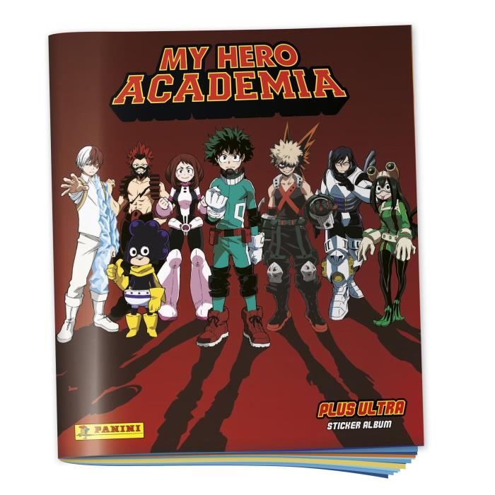 Album + porte-cartes - PANINI - My Hero Academia - 200 stickers et 50 cartes