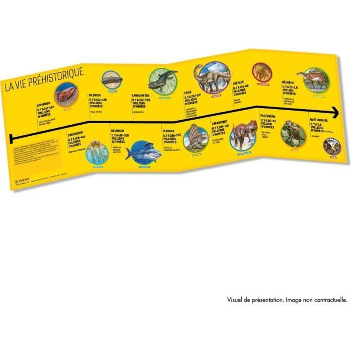 Album pour cartes a collectionner - PANINI - DINOS NATIONAL GEOGRAPHIC KIDS - PANINIPEDIA