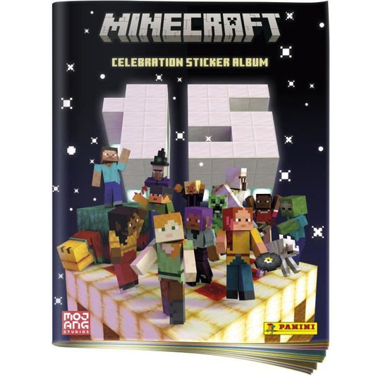 Album Stickers - PANINI - Minecraft 3 (15eme anniversaire) - 240 stickers