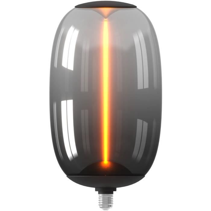 Ampoule LED E27 - CALEX - MAGNETO ASARNA - Filament flexible - 4 W - 120 lm - 1800 K - Intensité variable - Noir