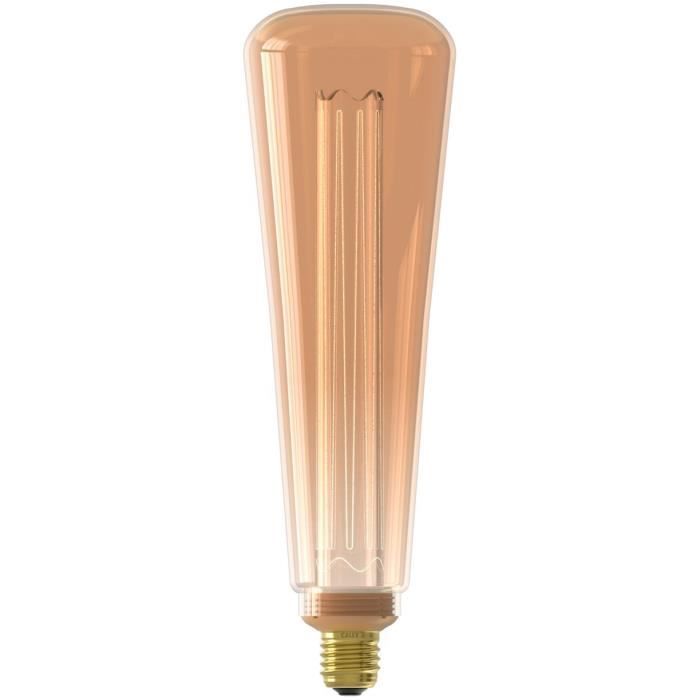 Ampoule LED E27 - CALEX - ROYAL KINNA - 3,5 W - 150 lm - 1800 K - Intensité variable - Or