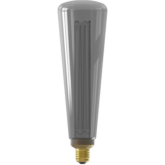 Ampoule LED E27 - CALEX - ROYAL KINNA - 3,5 W - 60 lm - 2000 K - Intensité variable - Titanium