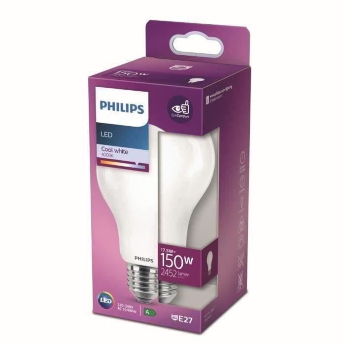 Ampoule LED PHILIPS Non dimmable - E27 - 150W - Blanc Froid