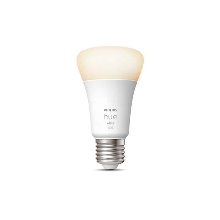 Ampoules connectées Philips Hue ampoule White standard E27 75W a l’unité