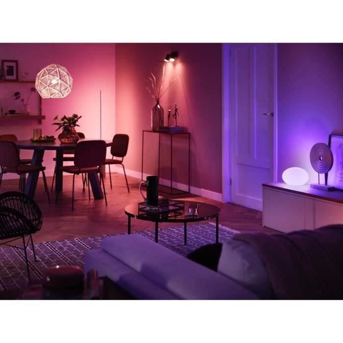 Ampoules connectées Philips Hue pack de 2 ampoules White & Color Ambiance standard E27 75W