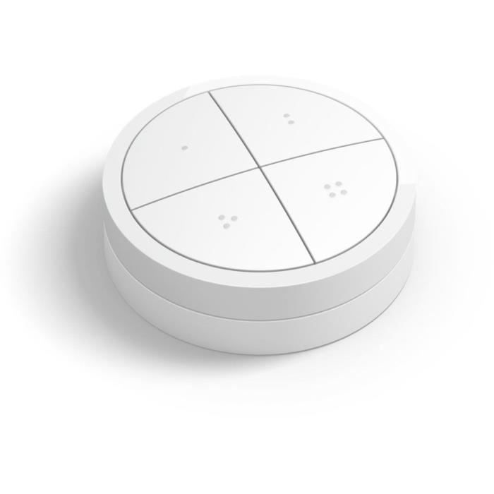 Ampoules connectées Philips Hue Tap dial switch Télécommande - Blanc