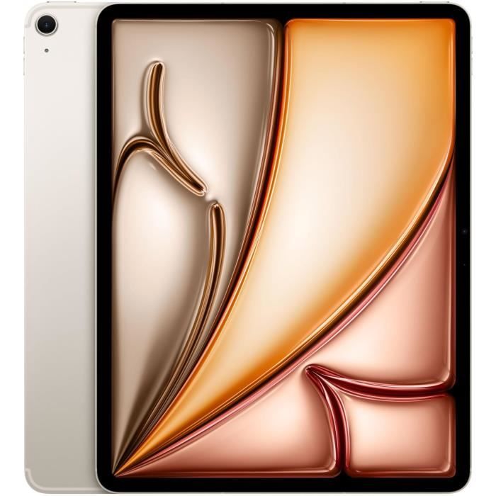 Apple - iPad Air (2024) - 13 - WiFi + Cellulaire - 1 To - Lumiere Stellaire