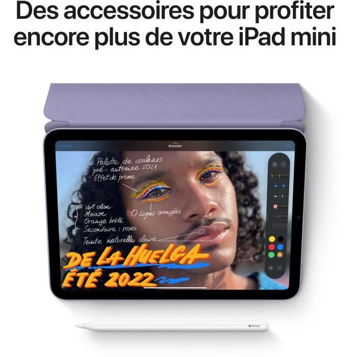 Apple - iPad mini (2021) - 8,3 WiFi + Cellulaire - 64 Go - Lumiere Stellaire