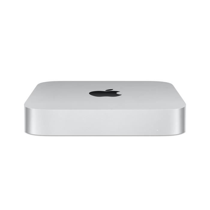 Apple - Mac mini (2023) Puce Apple M2 - RAM 8Go - Stockage 512Go - Argent