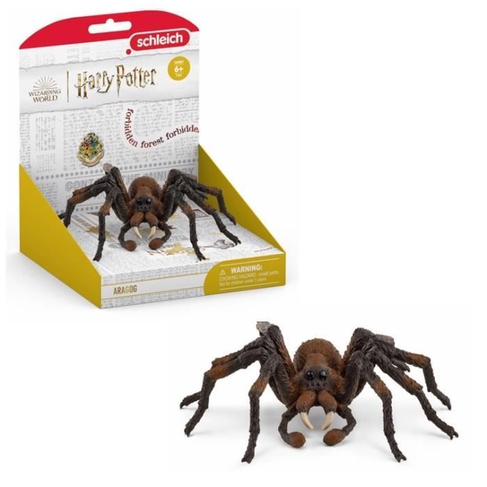 Aragog Figurine de l’univers Harry Potter pour enfants des 6 ans 17 x 8 x 14 cm - schleich 13987 WIZARDING WORLD