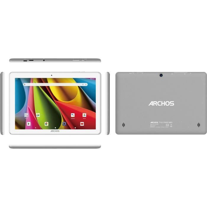 ARCHOS - T101 FHD2 Wifi 4 + 64 - Ecran FHD 10,1 - Android 14 - RAM 4Go - Stockage 64 Go - Blanc