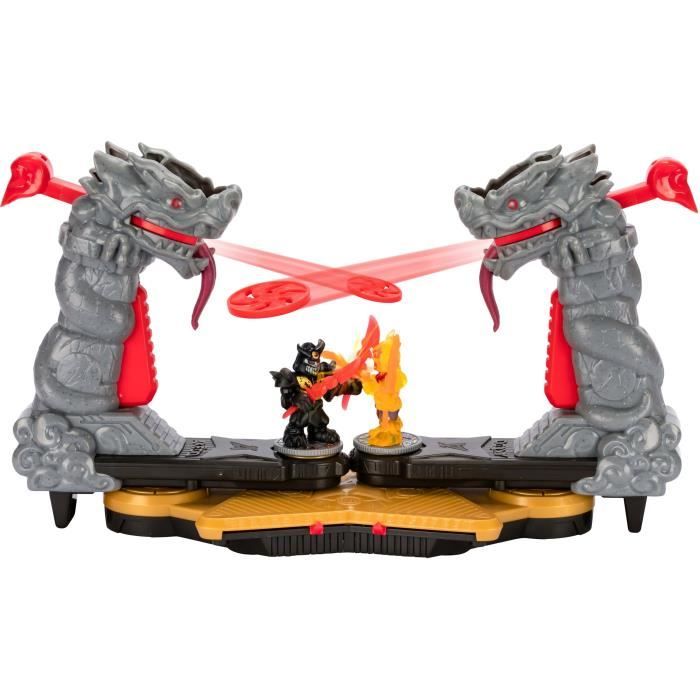 Arene de Combat Ninja Fury - MOOSE TOYS - AKEDO - Combat avec figurines contrôleurs et effets sonores