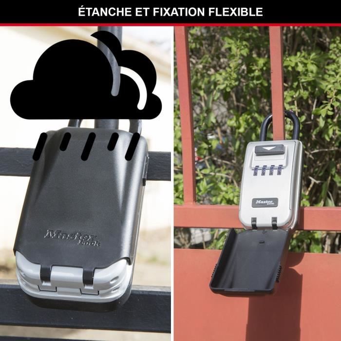 Boîte de sécurité Masterlock 5424EURD avec système de montage flexible