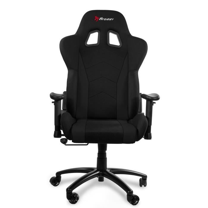 AROZZI Fauteuil Gaming Inizio - En métal - Revetement en tissu - Noir