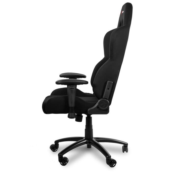 AROZZI Fauteuil Gaming Inizio - En métal - Revetement en tissu - Noir