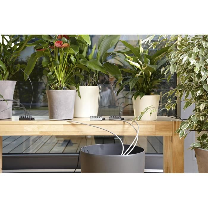 Arrosoir automatique de vacances - GARDENA - Kit complet pour arrosage - Capacité max 36 plantes - Programmable - Paloma Tech