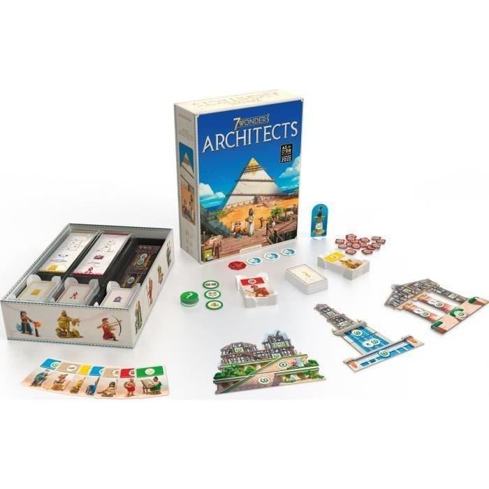 ASMODEE - 7 Wonders: Architects - Age: 8 + - Nombre de joueurs: 2-7 - Mixte - 25 minutes