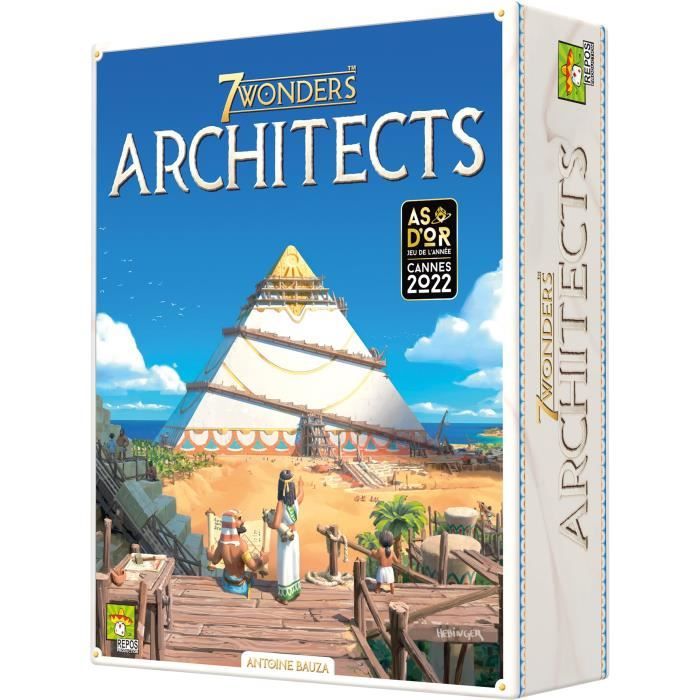 ASMODEE - 7 Wonders: Architects - Age: 8 + - Nombre de joueurs: 2-7 - Mixte - 25 minutes