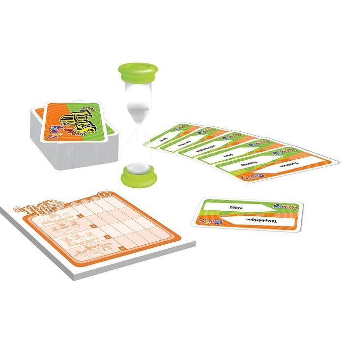 Asmodée - Repos Production - Time’s Up!: Family - Version Orange - Jeu de société - a partir de 8 ans - 4 a 12