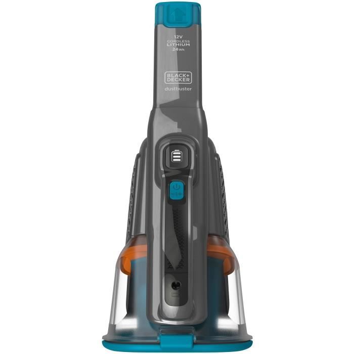 Aspirateur a main BLACK + DECKER BHHV320B-QW Dustbuster Lithium 12V - 2 vitesses - Autonomie 25min - Bleu