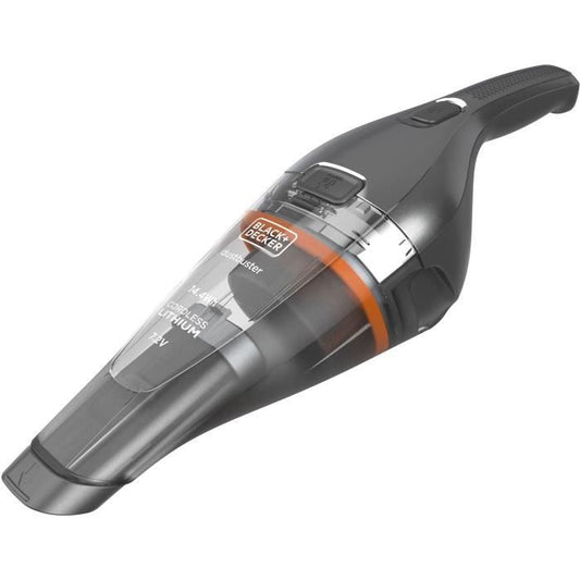 Aspirateur a main sans fil BLACK + DECKER NVC220WC-QW Dustbuster Lithium 7,2V 15,5 AirWatts 385 ml Gris métalisé