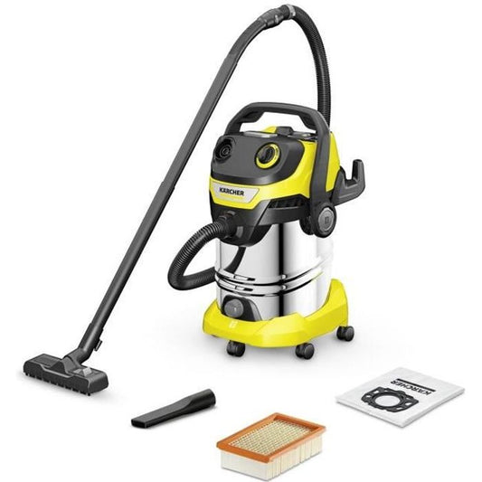 Aspirateur eau et poussiere KARCHER WD 5 S V-30/5/22 - Cuve inox 30 L - 1100W (Fonction soufflerie)