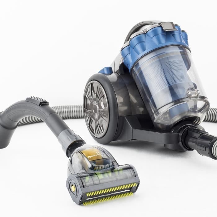 Aspirateur multicyclonique sans sac HKoeNIG Compact and pet + Régulateur de puissance - Classe