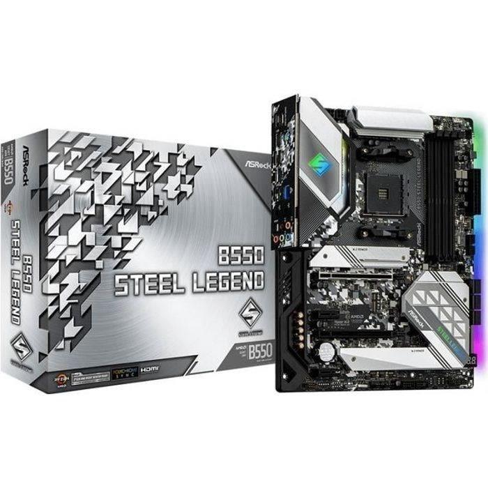 ASROCK Carte mere B550 Steel Legend - Paloma Tech