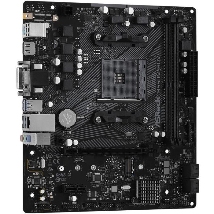 ASROCK Carte mere B550M-HDV - Paloma Tech