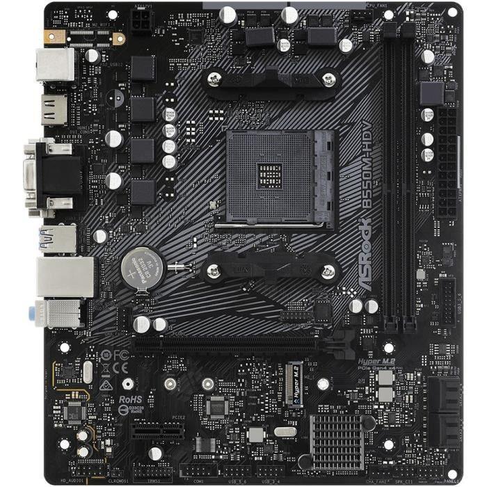 ASROCK Carte mere B550M-HDV - Paloma Tech