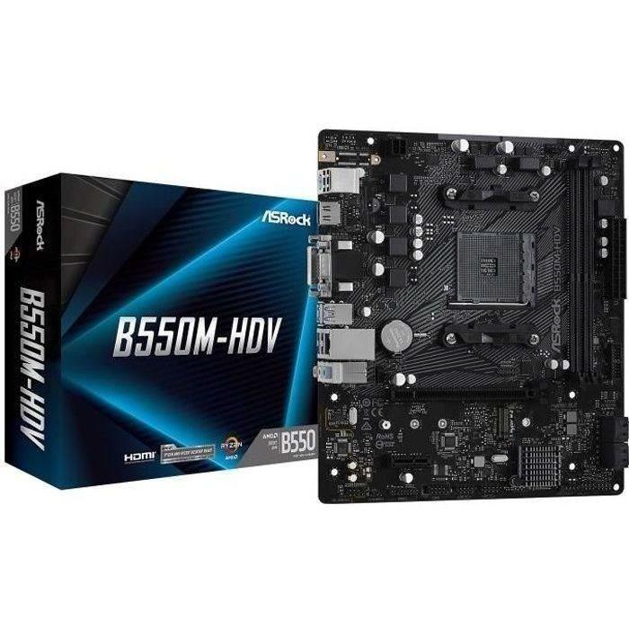 ASROCK Carte mere B550M-HDV - Paloma Tech