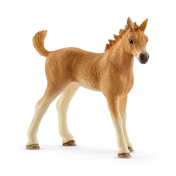 Assortiment Figurine Cheval avec Poulain et Chiot - Animaux de la Ferme et Accessoires - Coffret pour Garçons