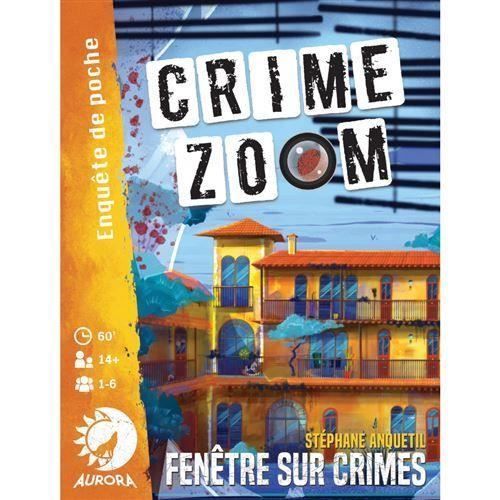 Aurora Jeu de stratégie Crime Zoom Fenetre sur crime - 9782491629045