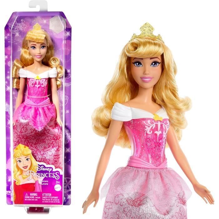 Aurore Poupée 29 cm Mattel Poupée Disney Princesses habillage et accessoires HLW09