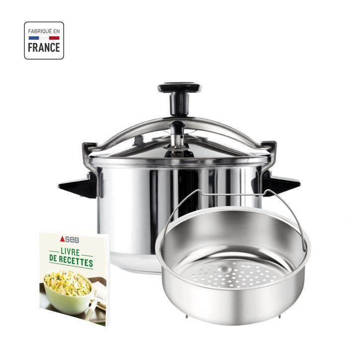 Autocuiseur Seb AUTHENTIQUE 10L COCOTTE-MINUTE INDUCTION P0531600 - Paloma Tech