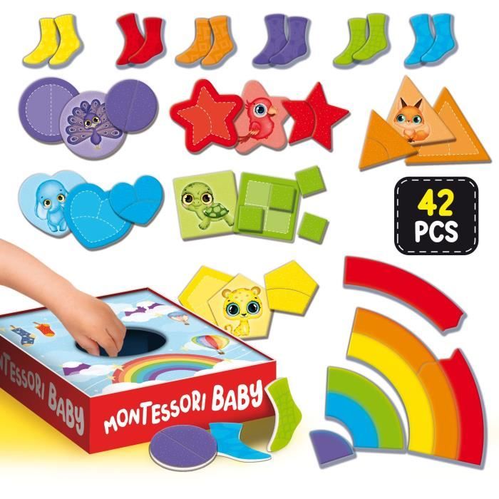 Baby Collection - jeux d’apprentissage - basé sur la méthode Montessori - LISCIANI