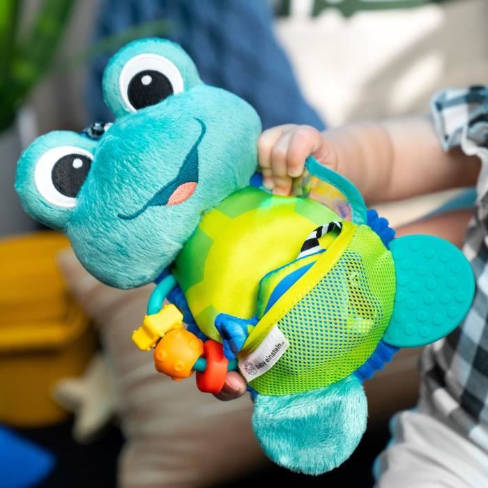 BABY EINSTEIN Ocean Explorers Neptune’s Sensory Sidekick jouet en peluche des la naissance