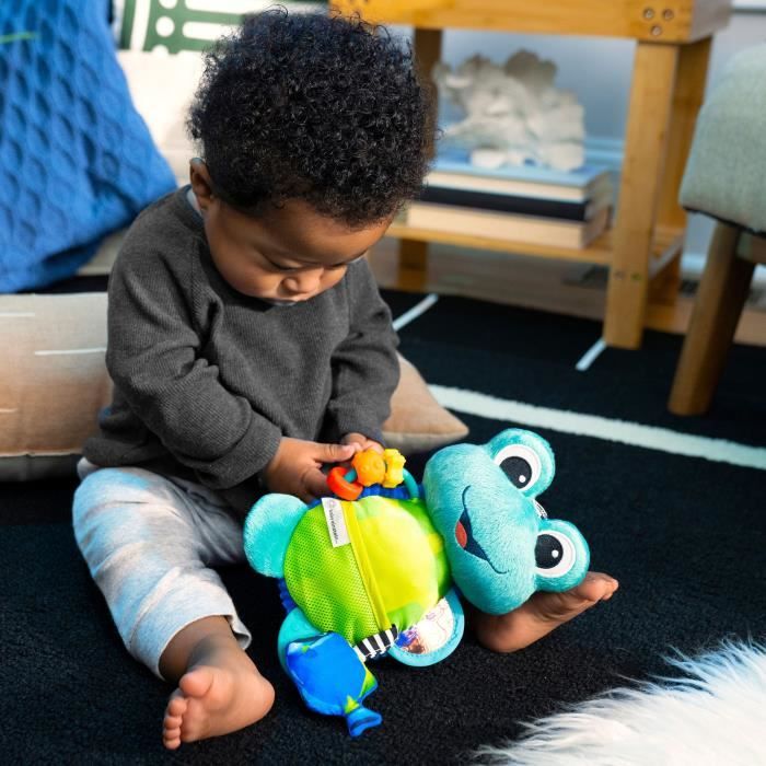 BABY EINSTEIN Ocean Explorers Neptune’s Sensory Sidekick jouet en peluche des la naissance