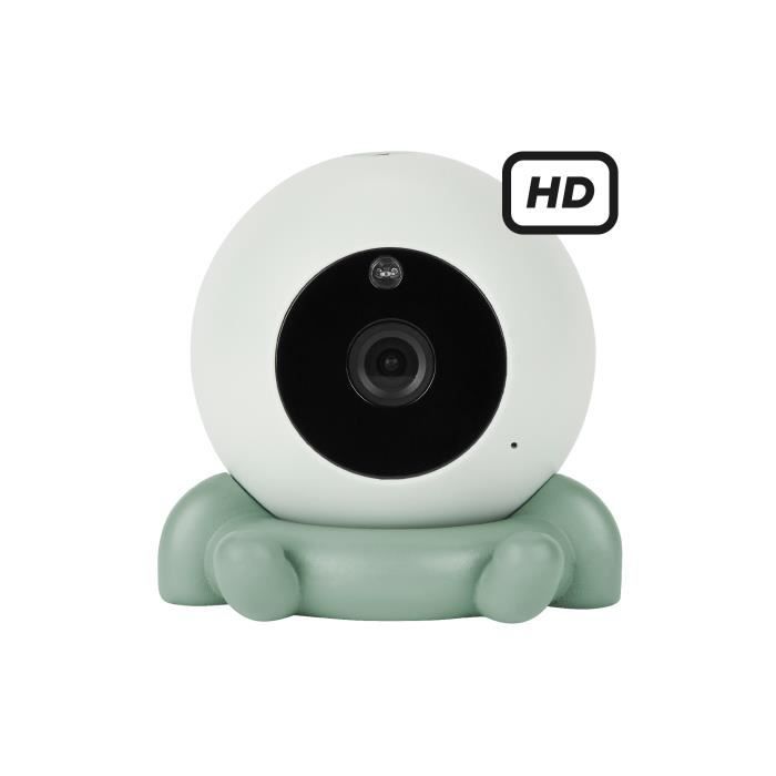 Babymoov Caméra Additionnelle HD Babyphone vidéo YOO Go + - Batterie Rechargeable Longue Autonomie - Socle Caméra inclus