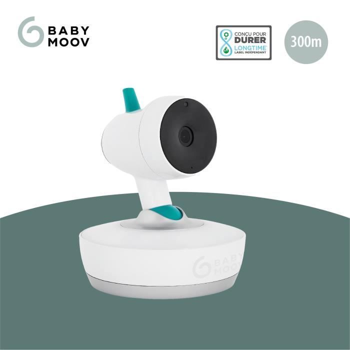 Babymoov Caméra Additionnelle Motorisée Orientable a 360° pour Babyphone Vidéo Yoo Moov