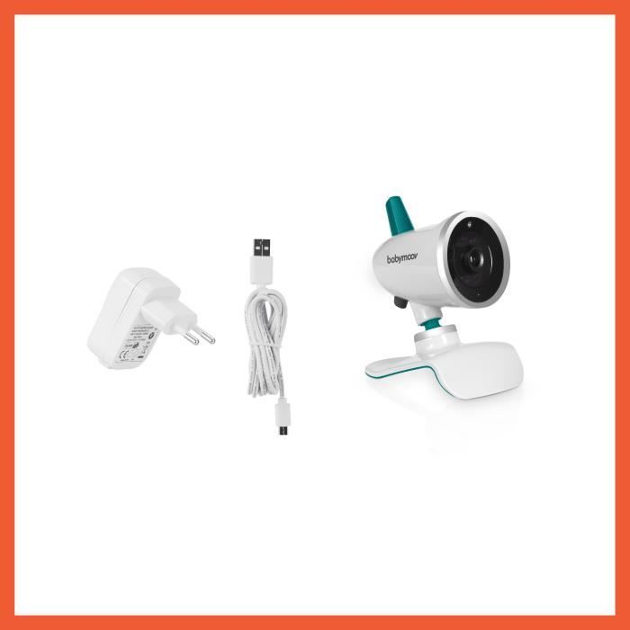 Babymoov Caméra Additionnelle orientable pour Babyphone Vidéo Yoo-Feel