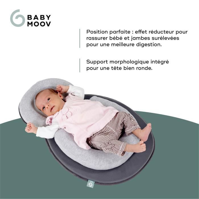 Babymoov Cosydream Original Smokey Support Morphologique Réducteur Nouveau-Né - 3 mois