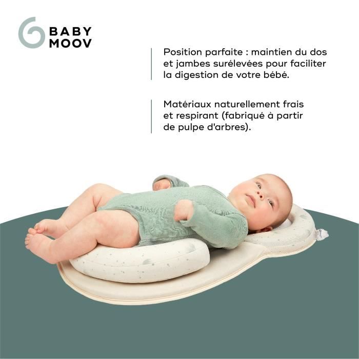 BABYMOOV Réducteur pour nouveau-né Cosydream support morphologique tissu thermo-régulant fresh écru