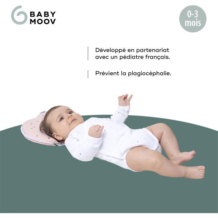 Babymoov Support de tete ergonomique Lovenest Original Pinky