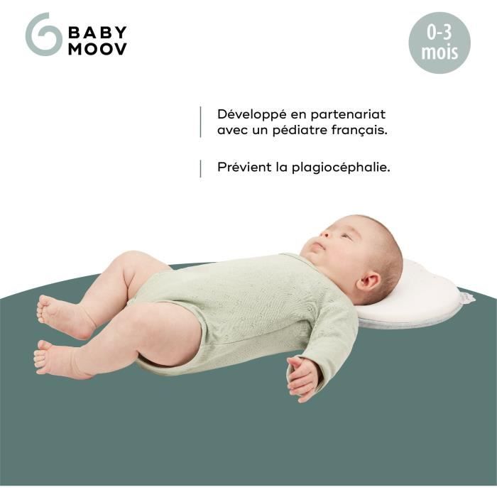 Babymoov Support de tete ergonomique Lovenest Original White