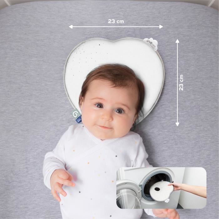 Babymoov Support de tete ergonomique Lovenest Original White