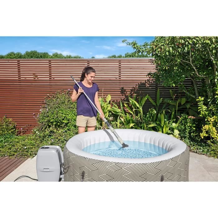 Balai aspirateur électrique Aquascan - BESTWAY - Pour spa et piscine jusqu’a 2m - Batterie rechargeable