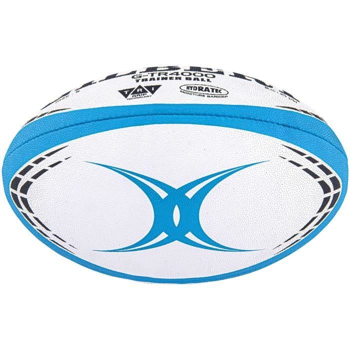 Ballon de rugby - GILBERT - G-TR4000 - Taille 4 - Ciel